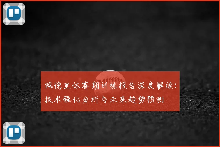 佩德里休赛期训练报告深度解读：技术强化分析与未来趋势预测